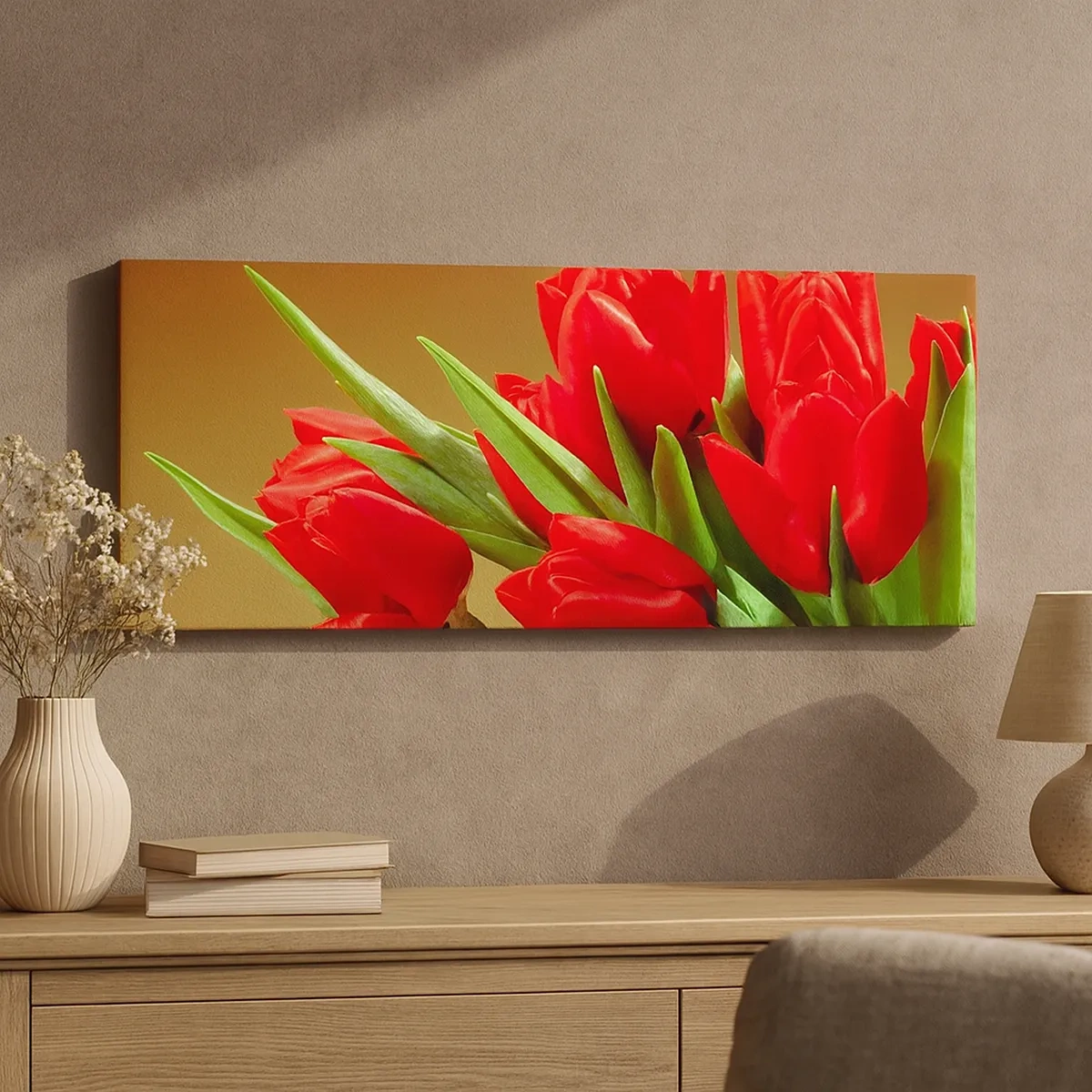 Impression sur toile - Image sur toile - Amas de joie printanière - 30x30 cm