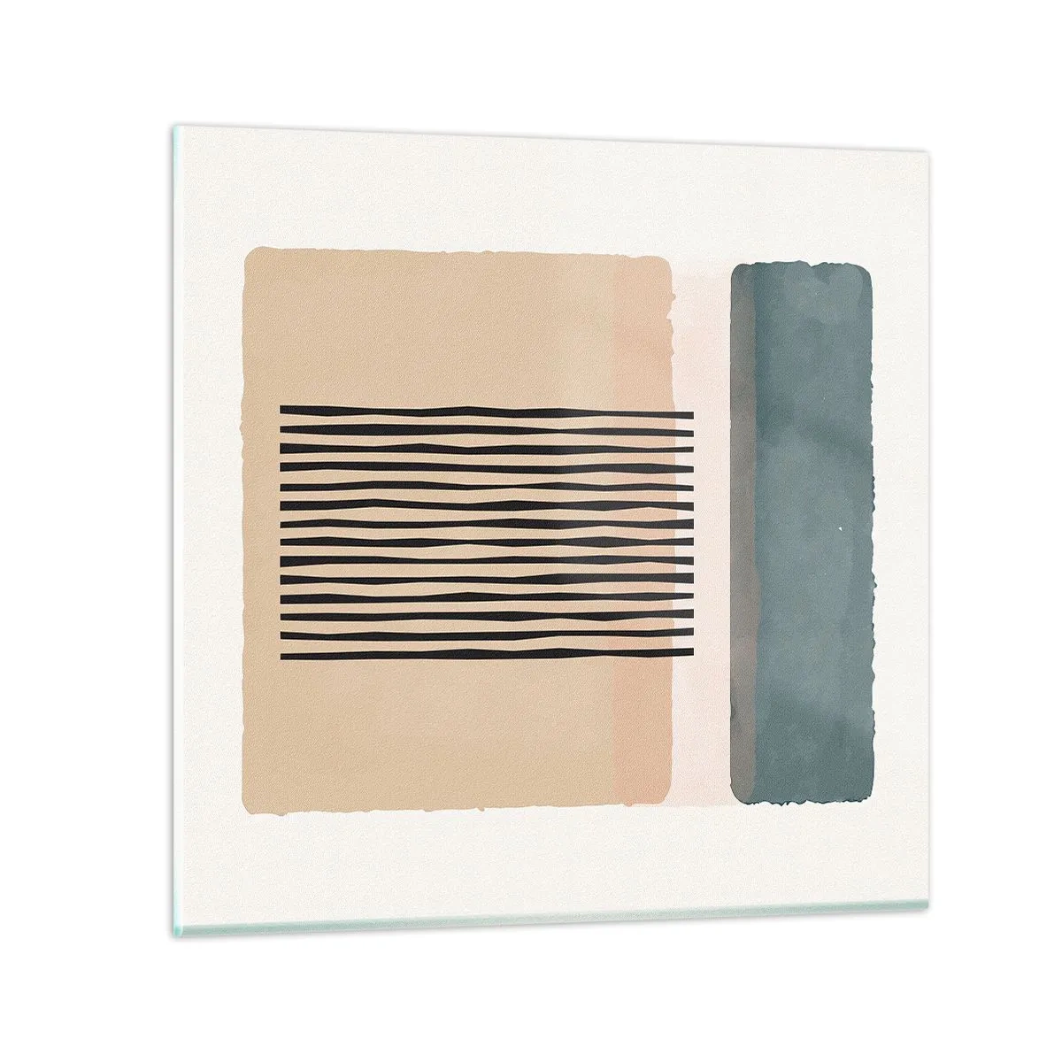 Impression sur verre - Image sur verre - Tout est en ordre - 40x40 cm