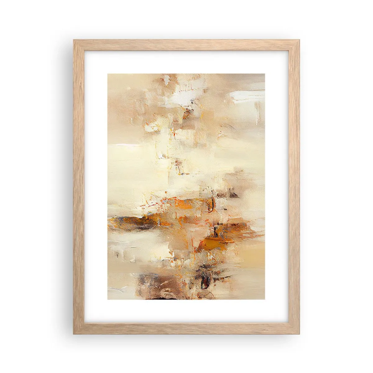 Affiche dans un chêne clair - Poster - Âme de l'ambre - 30x40 cm