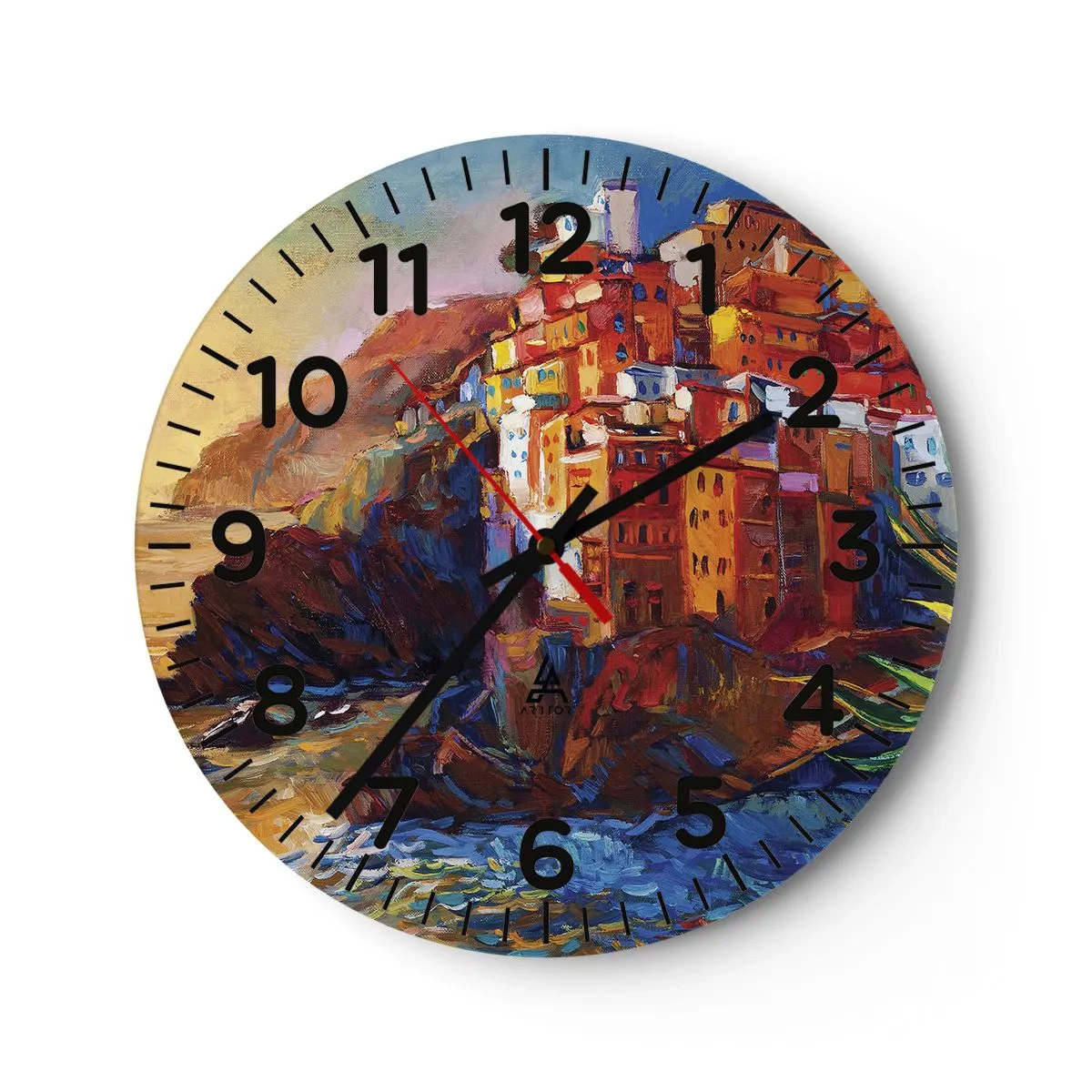 Horloge murale - Pendule murale - Climats italien - 30x30 cm