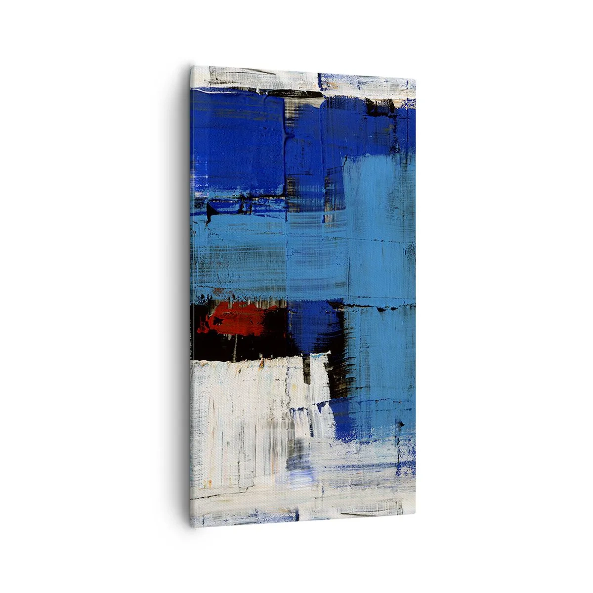 Impression sur toile - Image sur toile - Secret de bleu - 55x100 cm
