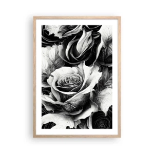 Affiche dans un chêne clair - Poster - Toujours une reine - 50x70 cm