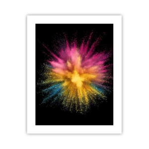 Affiche - Poster - Origine des couleurs - 40x50 cm