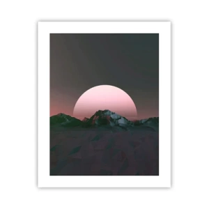 Affiche - Poster - Dans une galaxie voisine - 40x50 cm