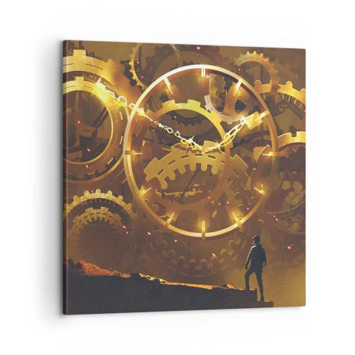 Impression sur toile - Image sur toile - À la source du temps - 60x60 cm