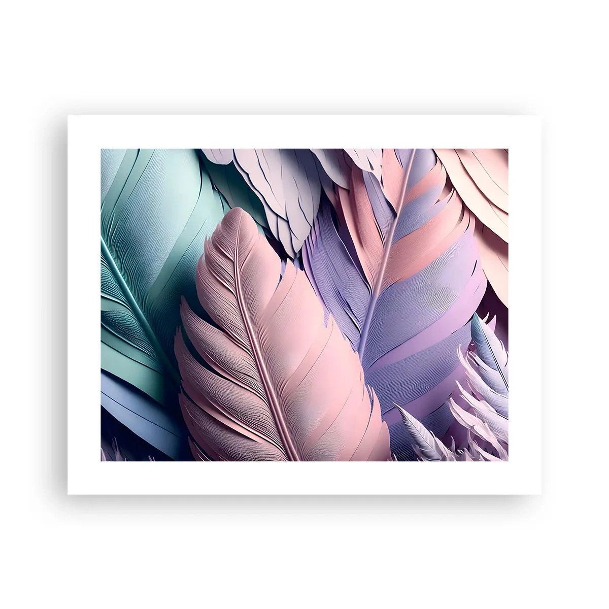 Affiche - Poster - Oiseau chic - 50x40 cm