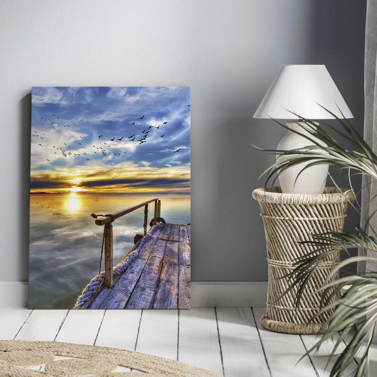 Impression sur toile - Image sur toile - Le vent se repose - 55x100 cm