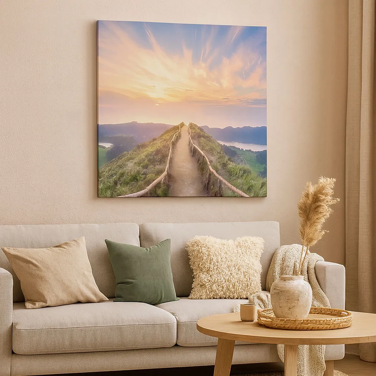 Impression sur toile - Image sur toile - Proche du ciel - 30x30 cm