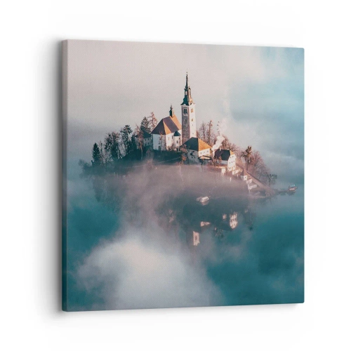 Impression sur toile - Image sur toile - Île de rêve - 30x30 cm