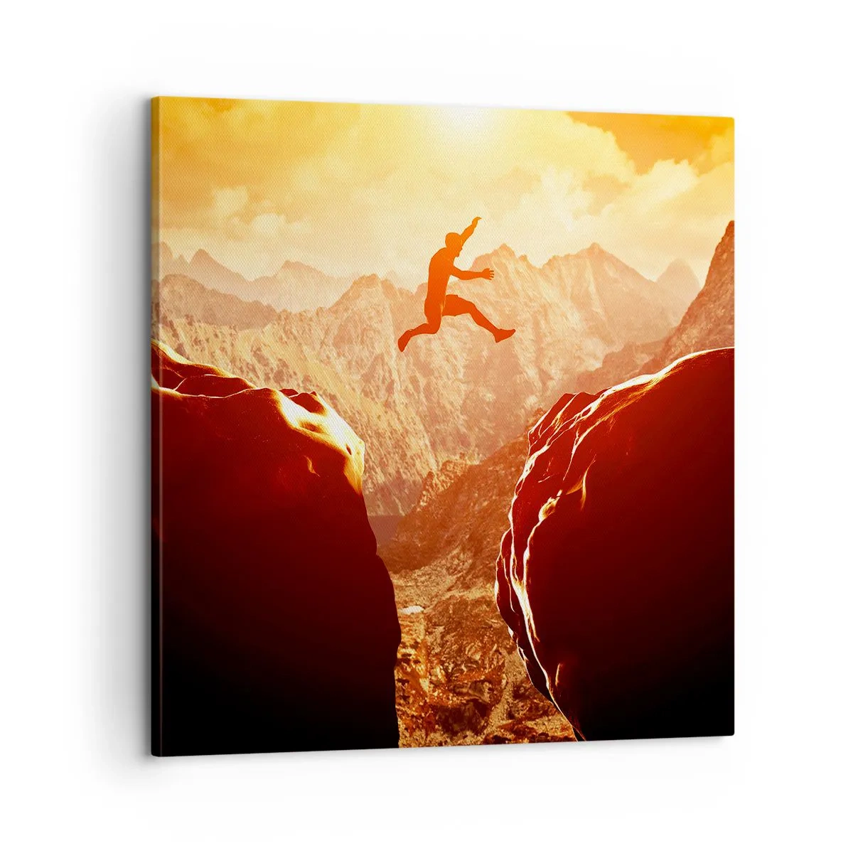 Impression sur toile - Image sur toile - Dépassement des limites - 60x60 cm