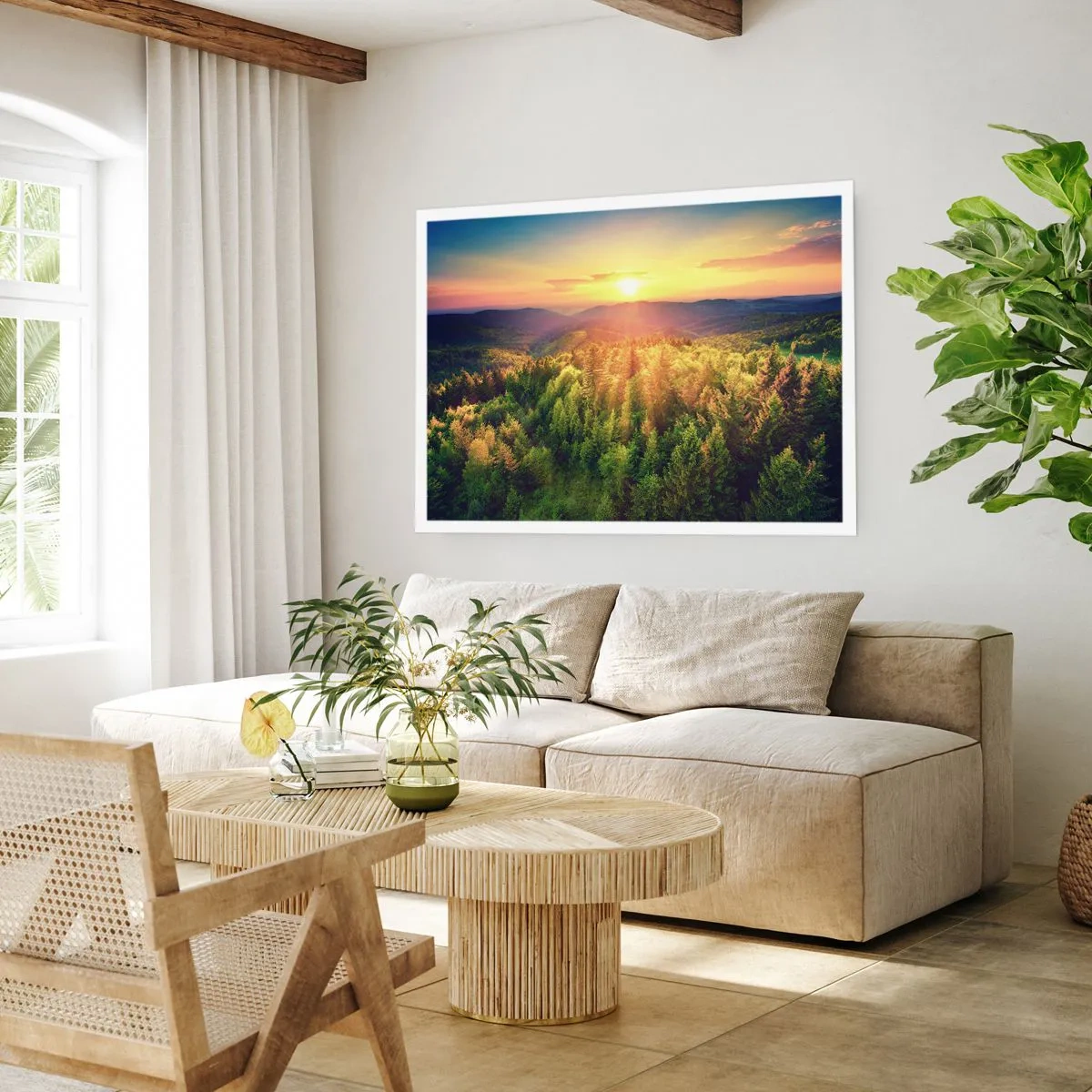 Affiche - Poster - Monts et sommets - 91x61 cm