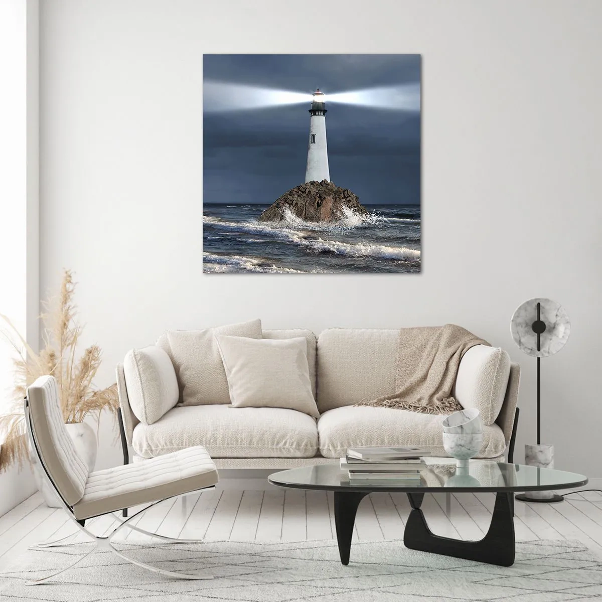 Impression sur verre - Image sur verre - I… i… ici ! - 60x60 cm