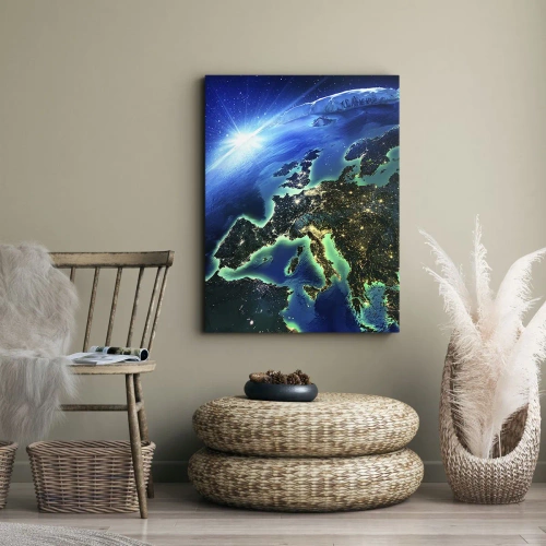 Impression sur toile - Image sur toile - Europe pétillante - 45x80 cm