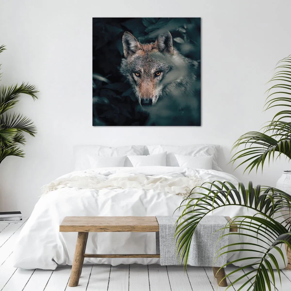 Impression sur toile - Image sur toile - Chasseur - 70x70 cm