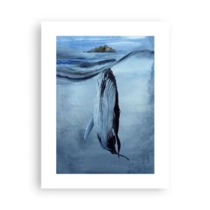Affiche - Poster - Deux mondes nordiques - 30x40 cm