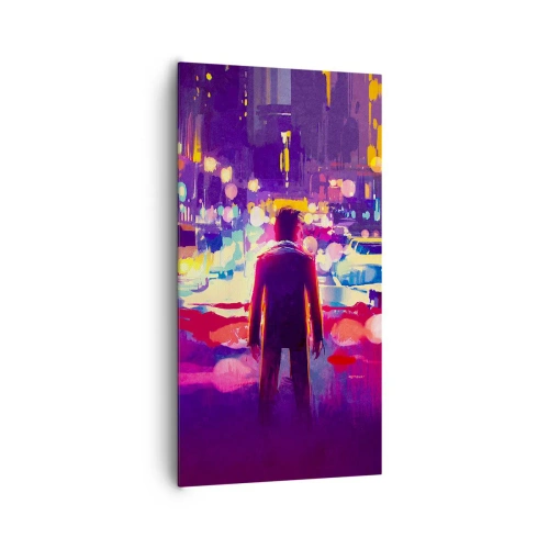 Impression sur toile - Image sur toile - Immergé dans la lumière - 65x120 cm