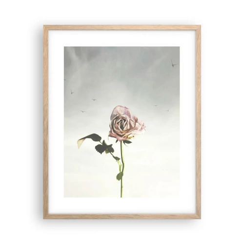 Affiche dans un chêne clair - Poster - Bonjour de printemps - 40x50 cm