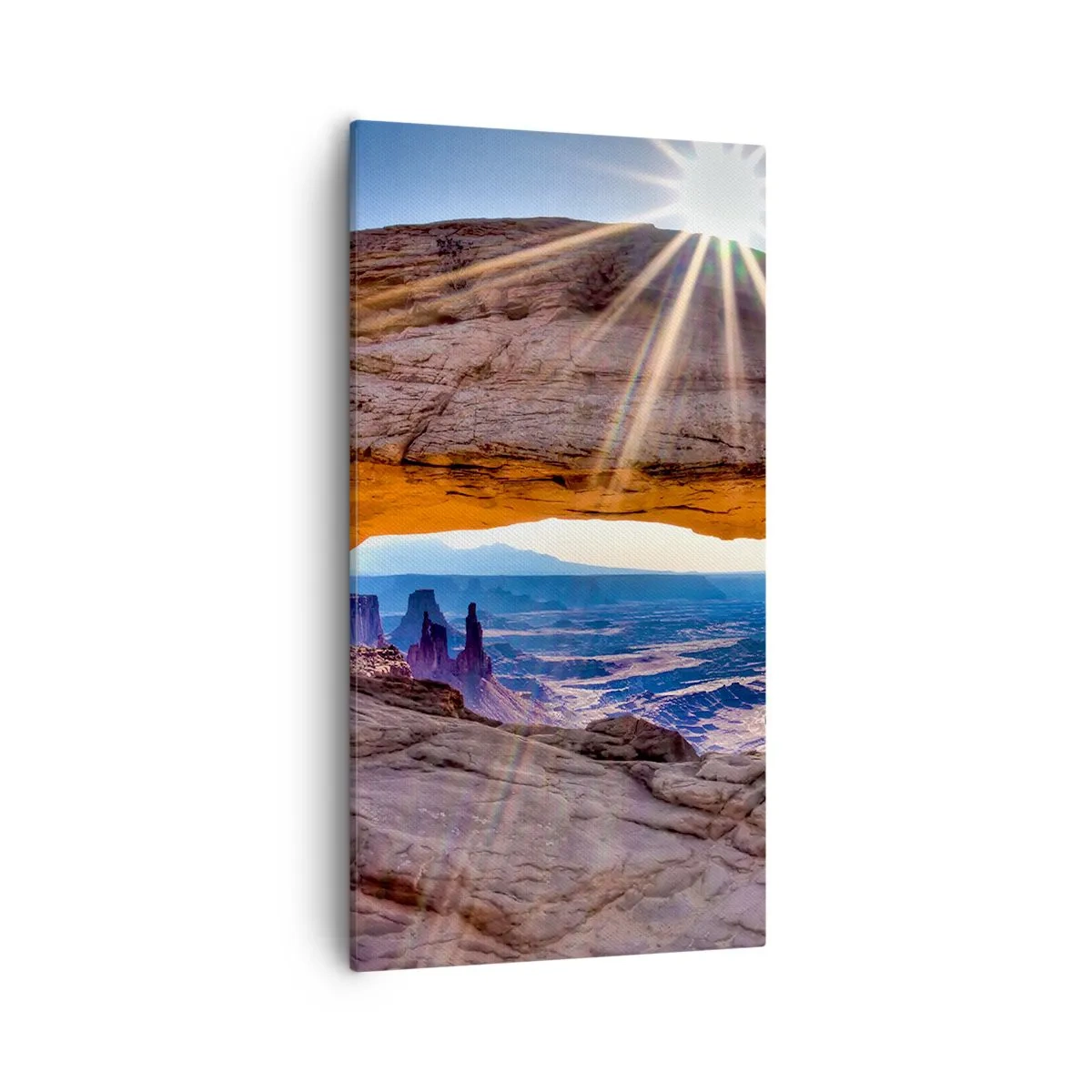 Impression sur toile - Image sur toile - Par la porte rocheuse - 55x100 cm