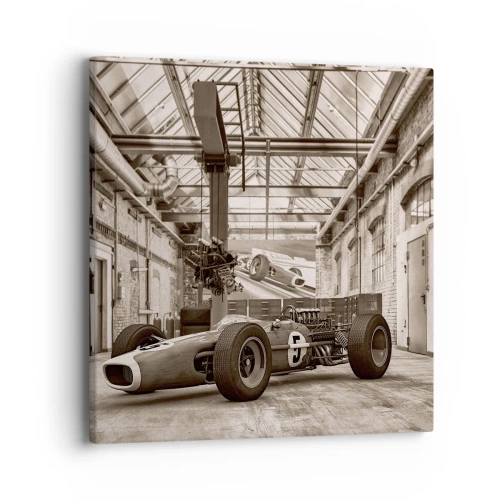 Impression sur toile - Image sur toile - Le repos du guerrier - 40x40 cm