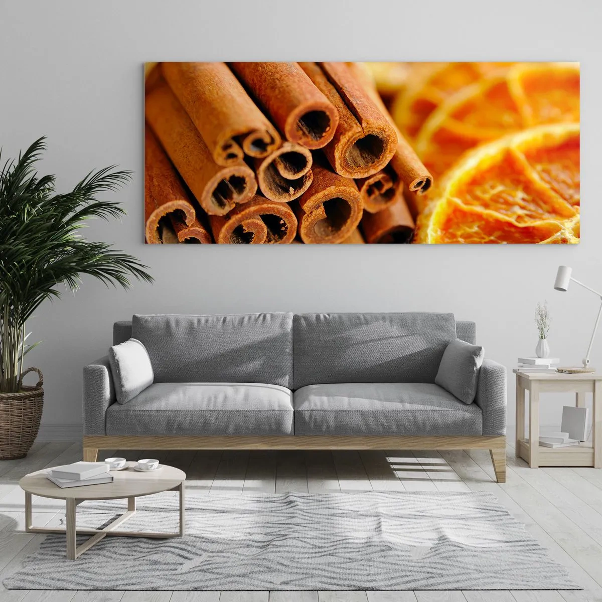 Impression sur verre - Image sur verre - Sentez-vous leurs odeurs? - 100x40 cm