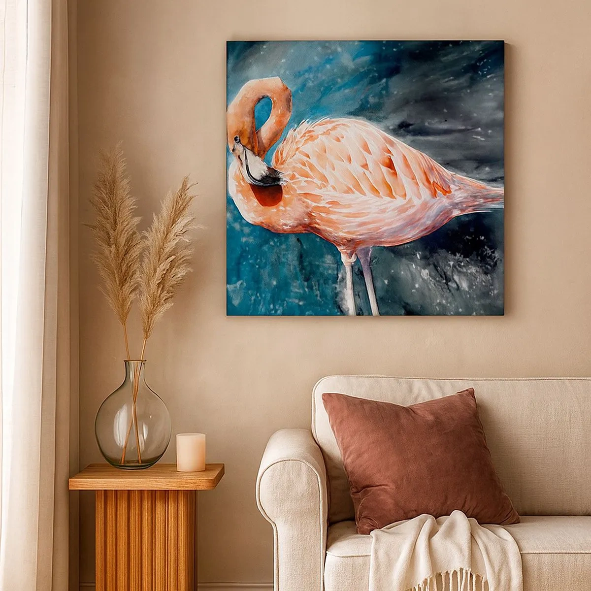 Impression sur toile - Image sur toile - Décoratif par nature - 30x30 cm