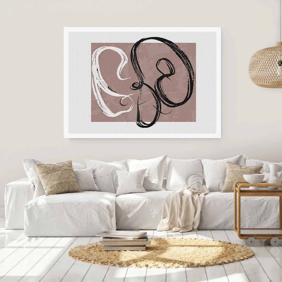 Affiche - Poster - Composition – la recherche de la plénitude - 40x30 cm