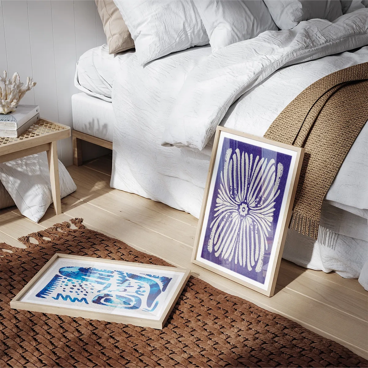 Blue creamy and chocolate - Inspiration pour la chambre