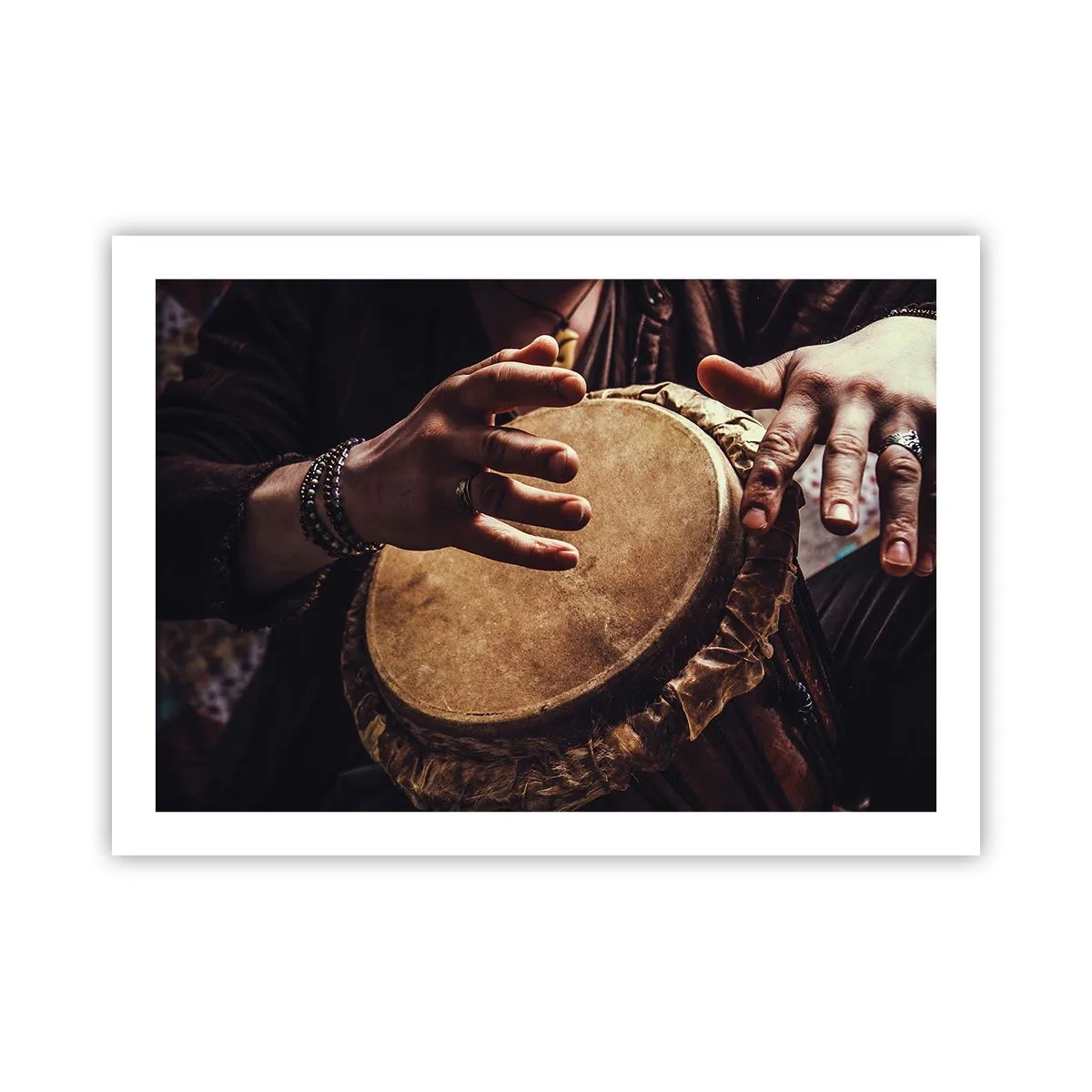 Affiche - Poster - Au rythme du coeur - 70x50 cm