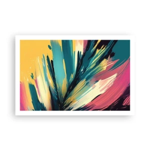 Affiche - Poster - Composition – une explosion de joie - 91x61 cm