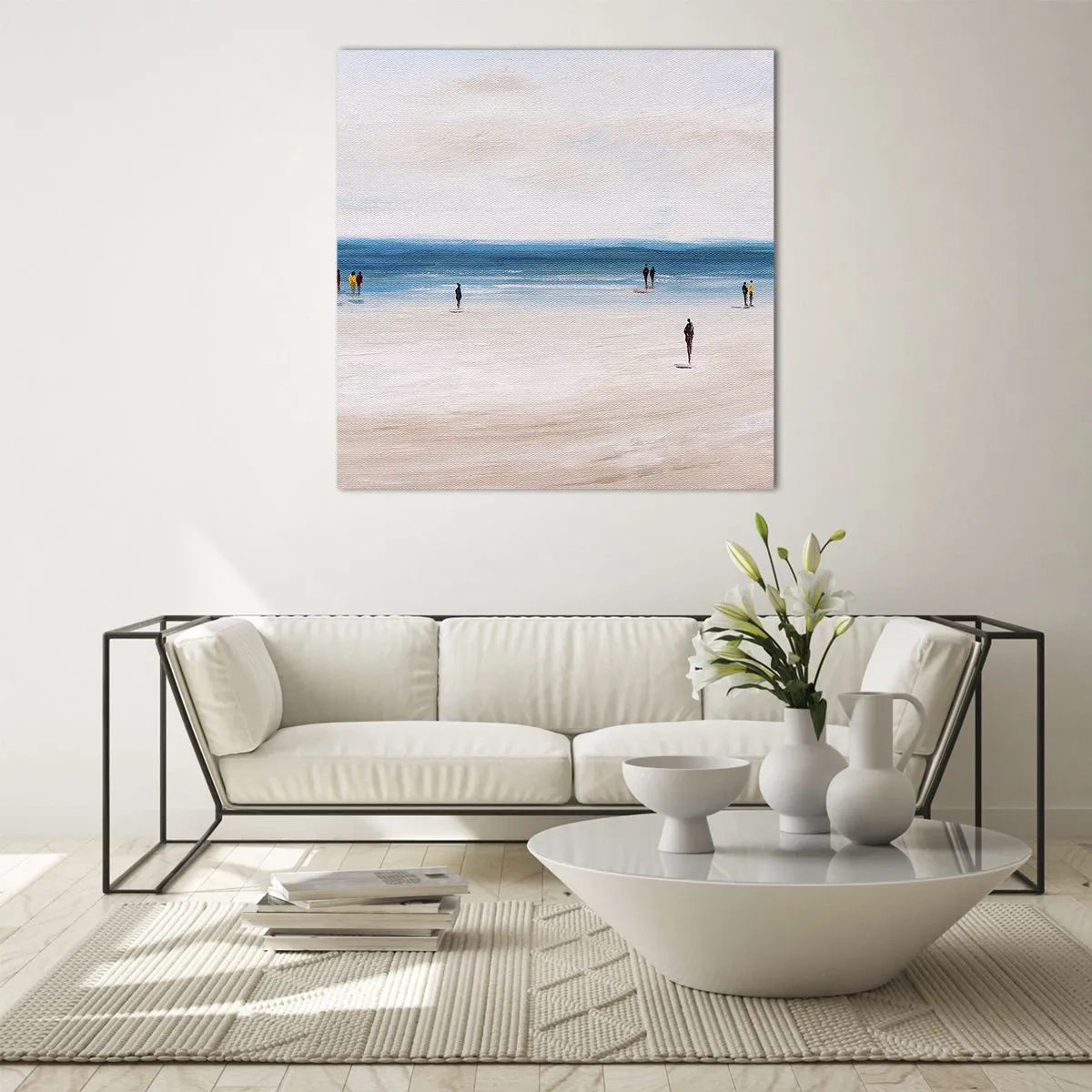 Impression sur verre - Image sur verre - Un besoin naturel - 30x30 cm