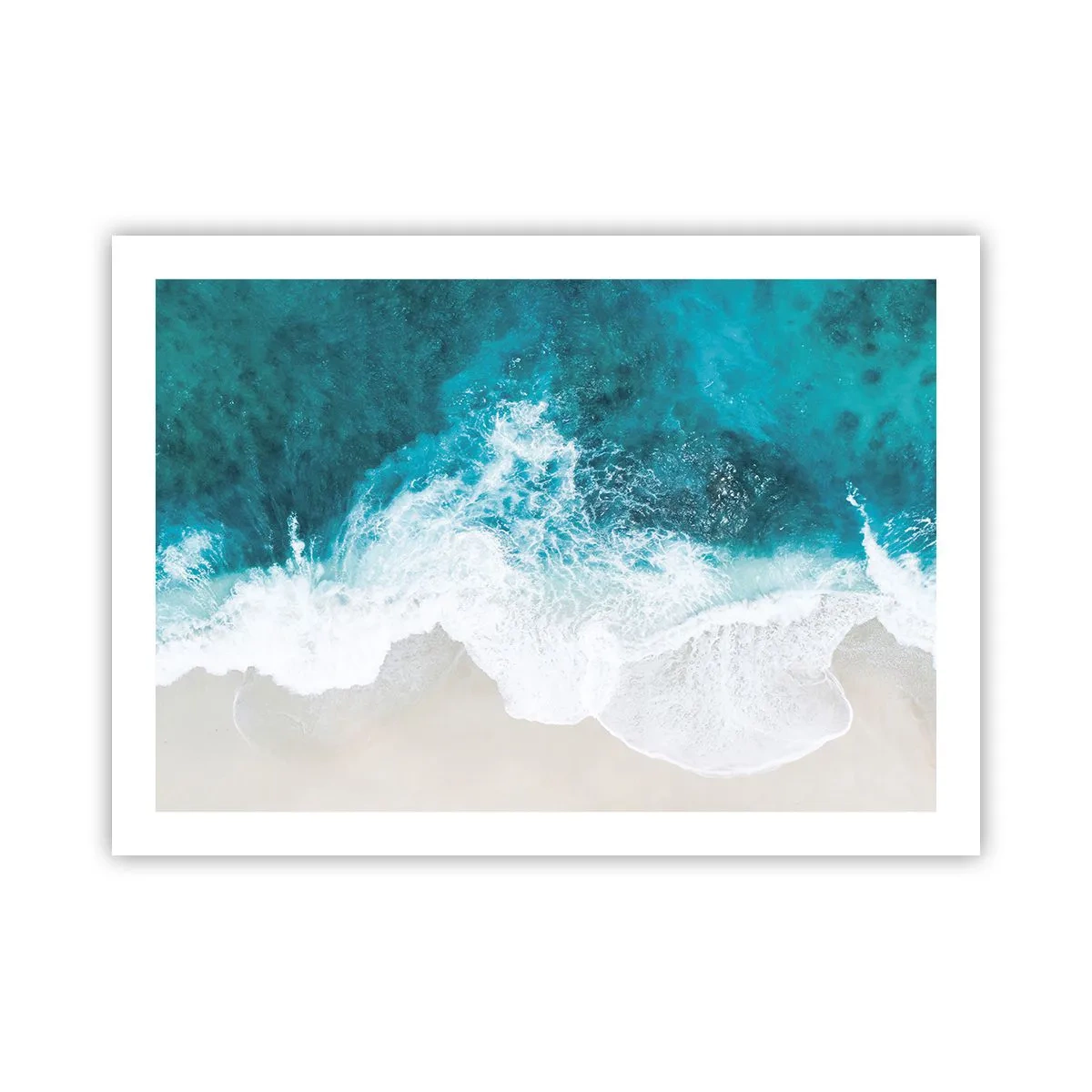 Affiche - Poster - Caresse naturelle - 70x50 cm