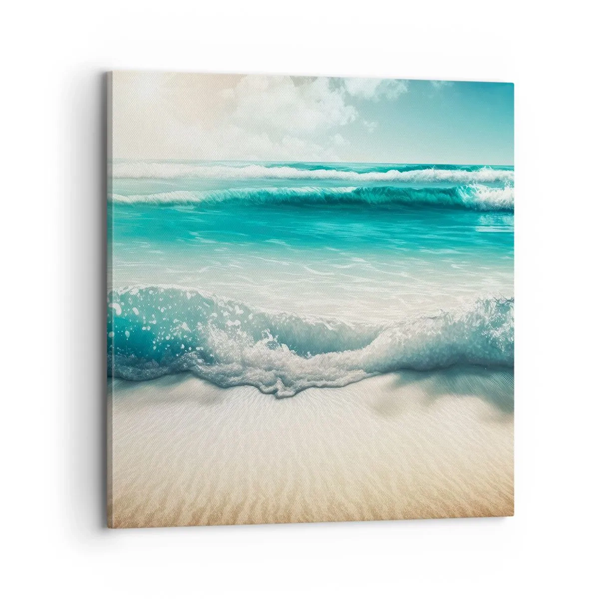 Impression sur toile - Image sur toile - La paix de l'océan - 70x70 cm