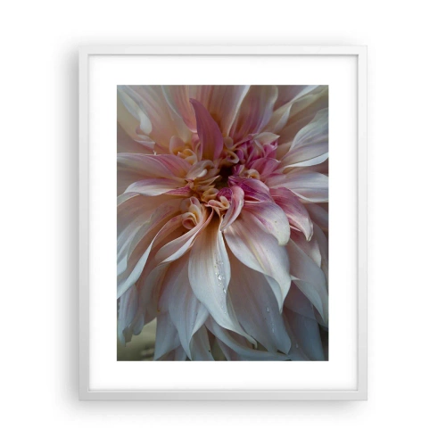 Affiche dans un cadre blanc - Poster - Fraîcheur fleurissante - 40x50 cm
