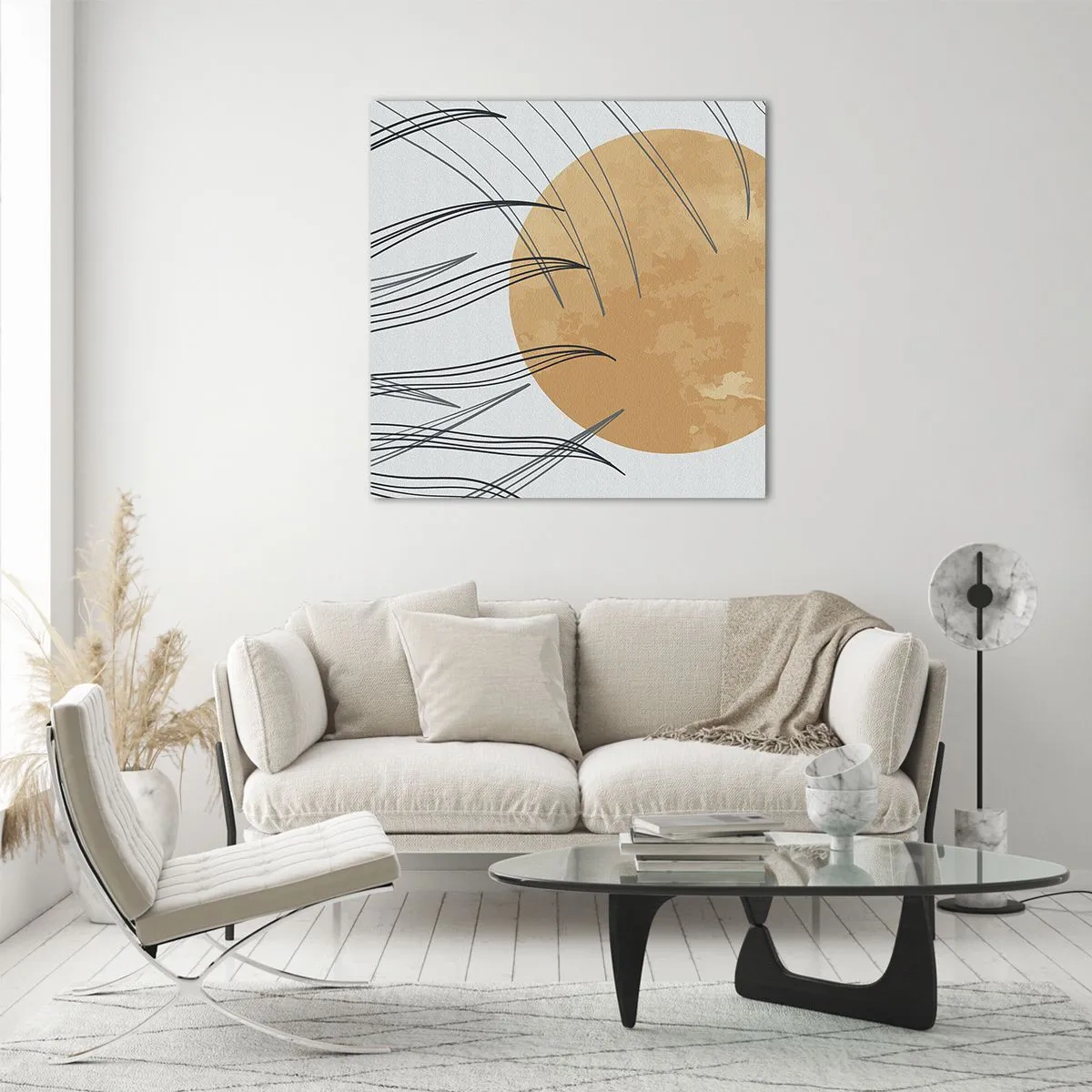 Impression sur verre - Image sur verre - Toujours vers le soleil - 60x60 cm