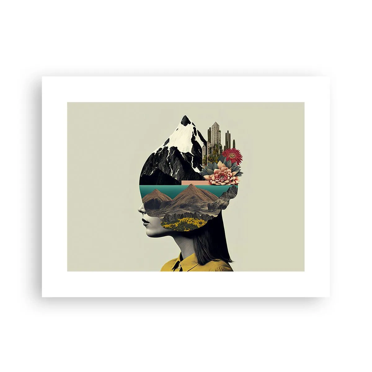 Affiche - Poster - La femme – toujours un mystère - 40x30 cm