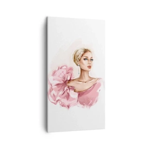 Impression sur toile - Image sur toile - Comme peinte... - 45x80 cm