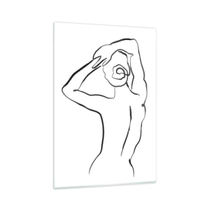 Impression sur verre - Image sur verre - Action matinale - 80x120 cm