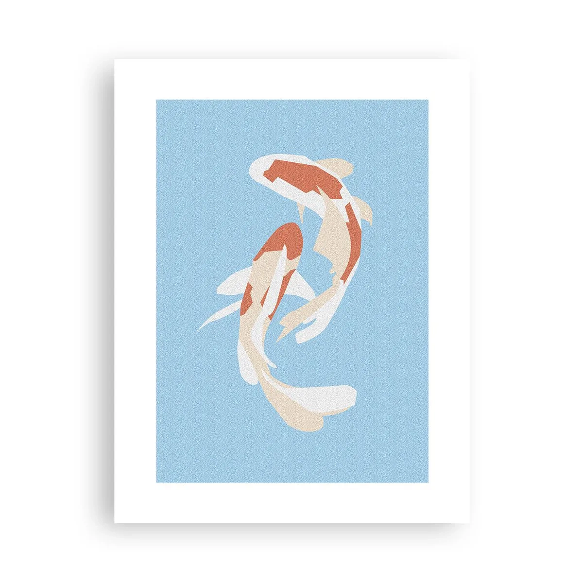 Affiche - Poster - Natation synchronisée spontanée - 30x40 cm