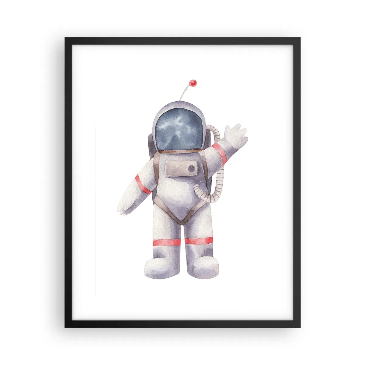 Affiche dans un cadre noir - Poster - C'est tout pour le moment! - 40x50 cm