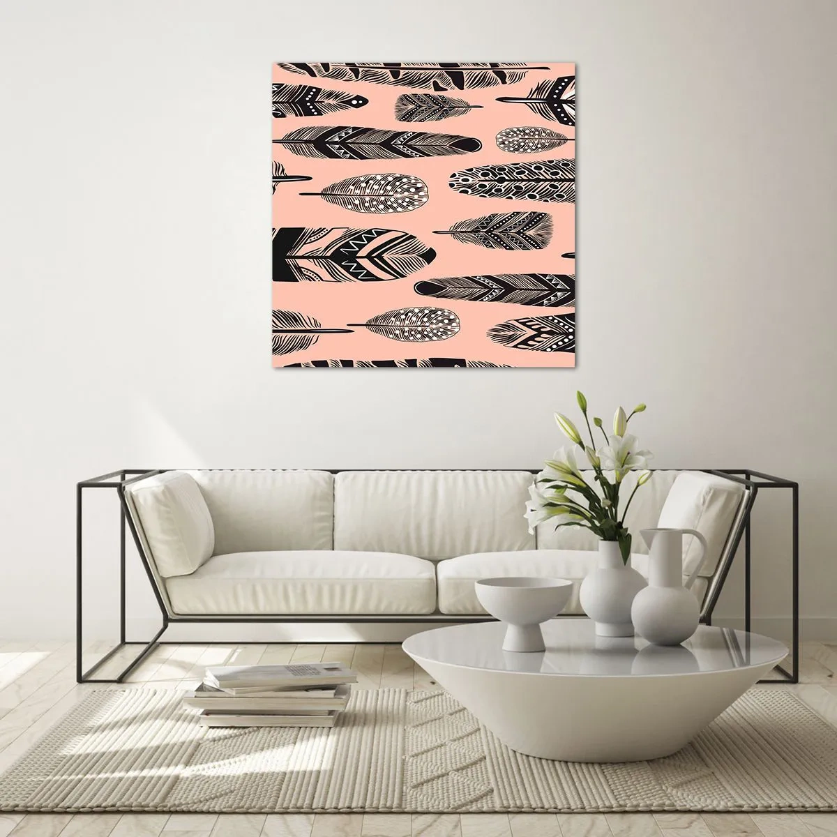 Impression sur verre - Image sur verre - Collection indienne - 30x30 cm