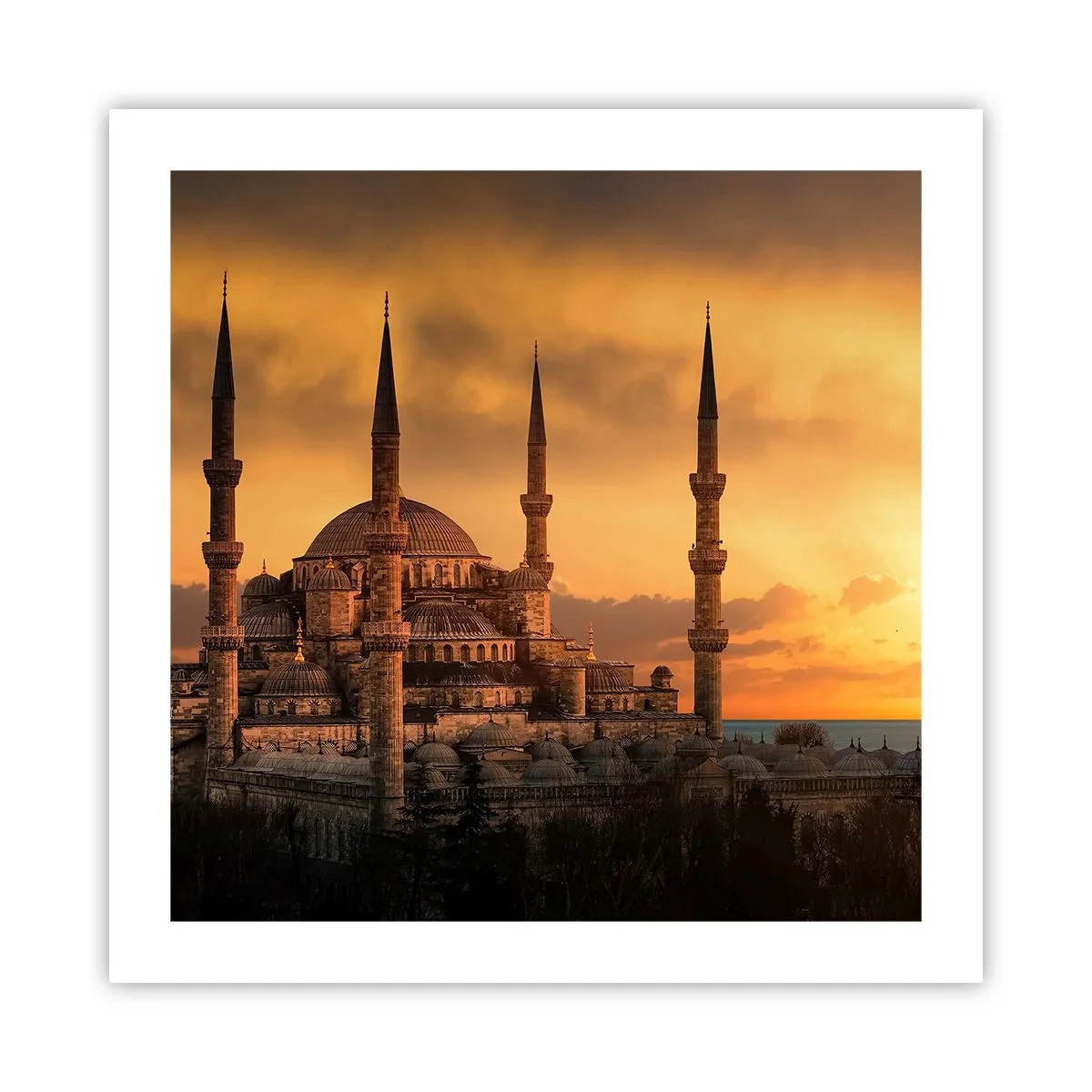 Affiche - Poster - Dieu est grand - 50x50 cm