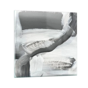 Impression sur verre - Image sur verre - Un geste décisif - 30x30 cm