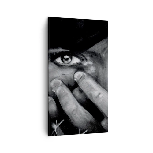 Impression sur toile - Image sur toile - Je ne dirai pas qui a peint - 45x80 cm