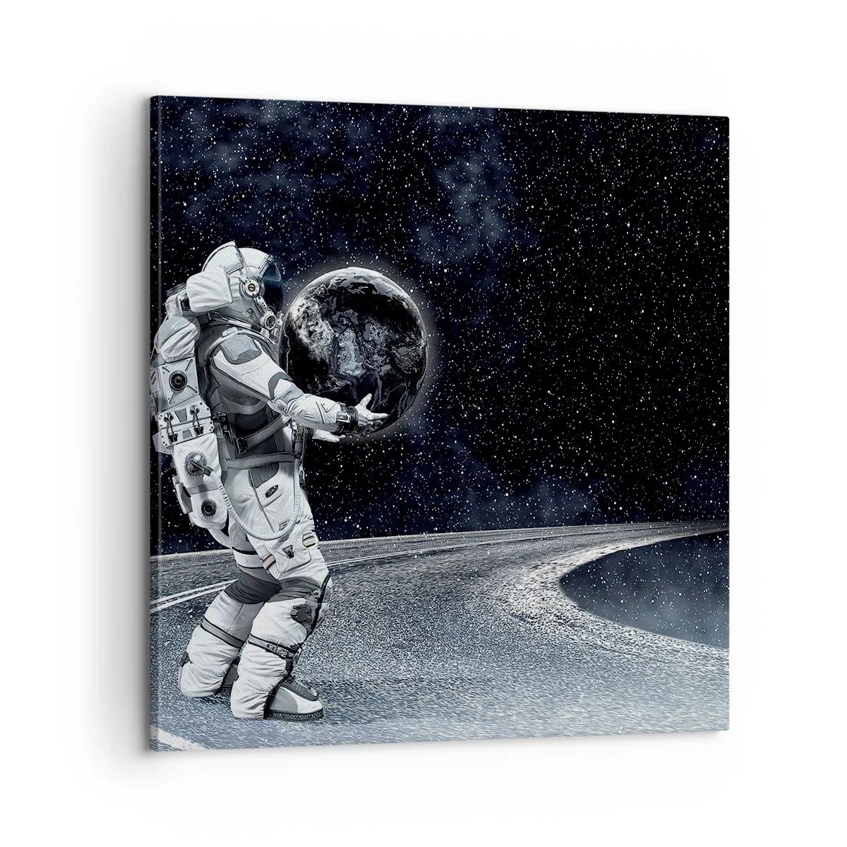 Impression sur toile - Image sur toile - Sur la Voie Lactée - 60x60 cm