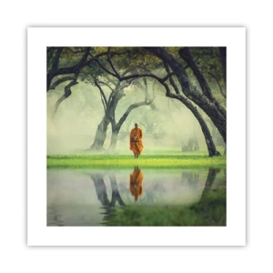 Affiche - Poster - En route vers l'illumination - 40x40 cm