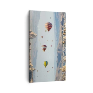 Impression sur toile - Image sur toile - Ici, tout est possible - 45x80 cm