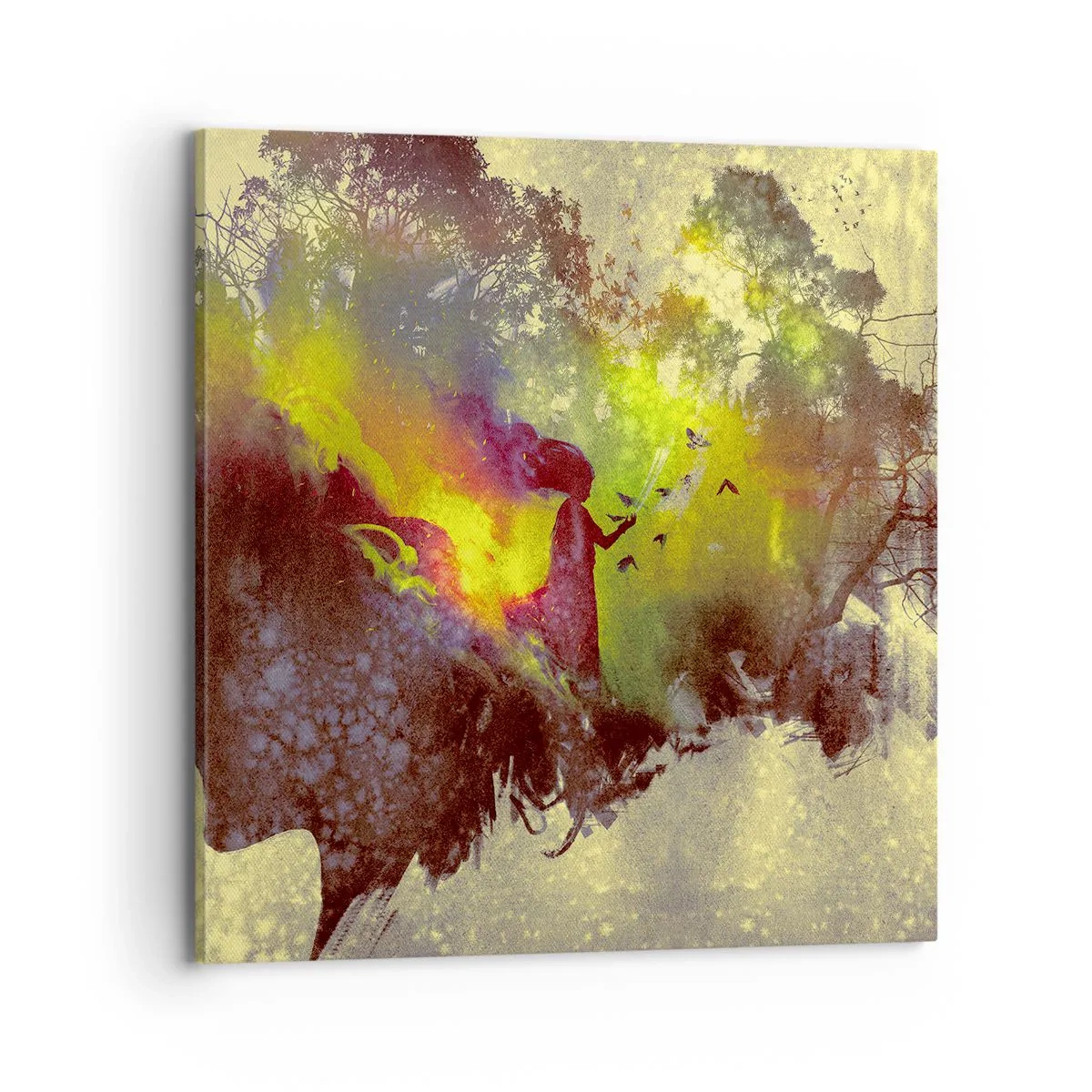 Impression sur toile - Image sur toile - Mère Nature - 70x70 cm