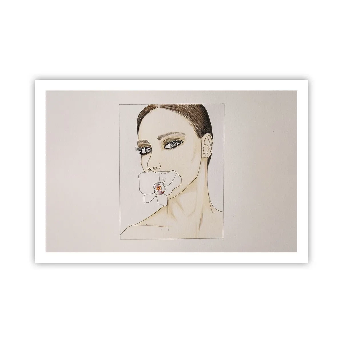 Affiche - Poster - Symbole de l'élégance et de la beauté - 91x61 cm