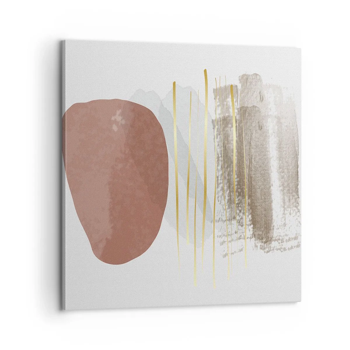 Impression sur toile - Image sur toile - Colonnade abstraite - 60x60 cm