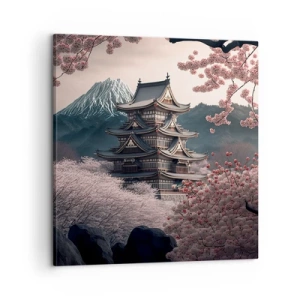 Impression sur toile - Image sur toile - Le pays des cerisiers en fleurs - 60x60 cm